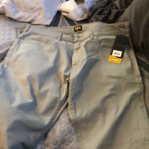 Lee slim fit tapered leg pants